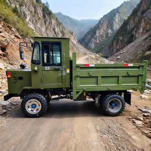 DIESEL nông nghiệp ổ đĩa Bốn bánh xe Giao thông vận tải xe diesel <span class=keywords><strong>Dump</strong></span> kỹ thuật Bốn bánh xe - Product Image 3