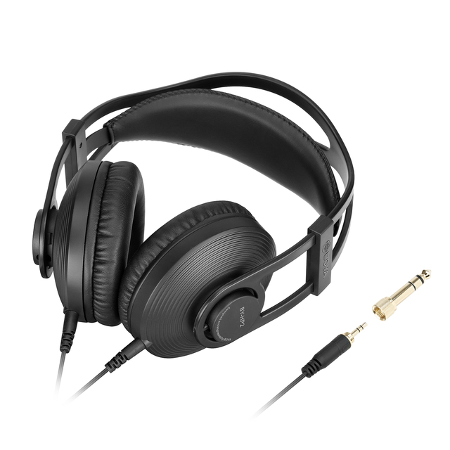 By-hp2 Professional Recording Studio Monitor Headphone Wired Stereo Headphones Noise Cancelling For Mixer Dj Computer