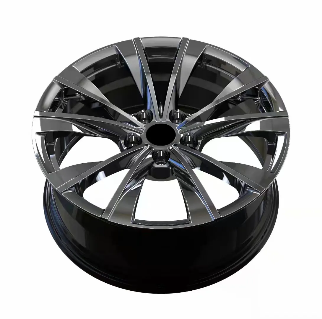 Roda Aloi baru 2024 "21" inci krom hitam velg roda tempa kustom cocok untuk Lexus Lx570 Land Cruiser