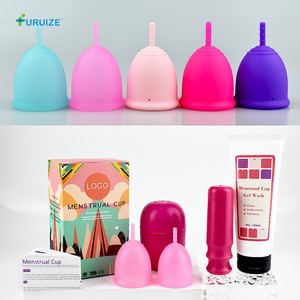Furuize Copa ถ้วยซิลิโคนนำกลับมาใช้ใหม่ได้สำหรับประจำเดือนผ้าอนุมัติ ISO13485 - Product Image 2