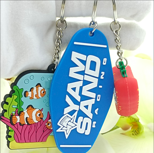 Cheap Wholesale Price Cute Design <strong>Custom</strong> <strong>Soft</strong> Pvc <strong>Rubber</strong> Keychain Key Tag <strong>Keyring</strong> - Product Image 4