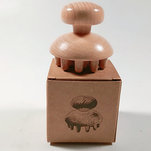 Ensemble <span class=keywords><strong>de</strong></span> peignes en bois <span class=keywords><strong>de</strong></span> santal DIY et Gua Sha en bois, masseur relaxant pour le cuir chevelu et anti-stress, masseur manuel en forme <span class=keywords><strong>de</strong></span> champignon pour les maux <span class=keywords><strong>de</strong></span> tête, cadeaux relaxants - Product Image 1
