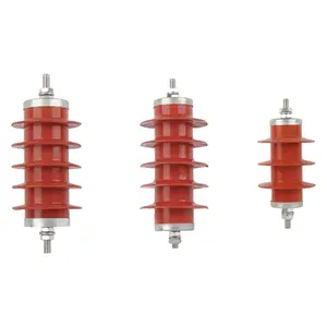 HY5W 11KV 15KV 33KV Resin Coast Surge Arrester High Voltage Arrestors