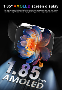 Montre connectée rectangulaire AMOLED U19 à succès, étanche IP68, assistant vocal IA 5G, <span class=keywords><strong>boussole</strong></span>, appels, paiement, suivi du sommeil - Product Image 4