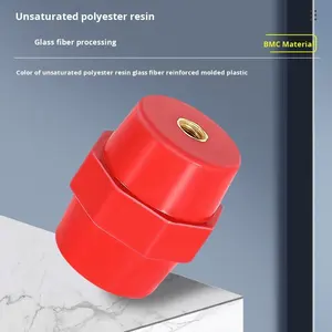 Columna Aislante Roja de Bajo Voltaje SM51 Keluoyi, Eje de 30, 35, 40, <span class=keywords><strong>51</strong></span> mm, DMC/<span class=keywords><strong>BMC</strong></span>, 660V, 25N/m, Otros Tipos de Montaje - Product Image 3