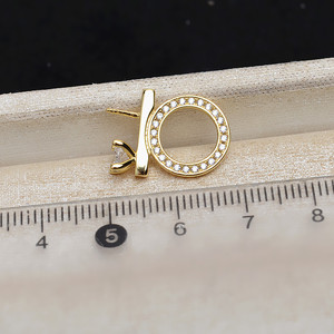 Colgante de Plata S925 con 5 Cuentas de Perla DIY, Forma Plana, Colgante de Múltiples Cuentas con Bandeja Vacía, Semiterminado 5053, Accesorios de Joyería - Product Image 5