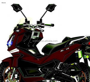 Scooters à essence 180CC de course les plus vendus de l'usine chinoise HX, Motos à essence pour adultes, Motocare, Motocicleta, Moto tout-terrain - Product Image 2