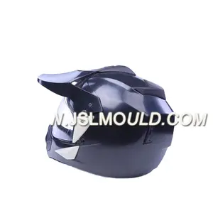 गुणवत्ता Taizhou मोल्ड कारखाने इंजेक्शन प्लास्टिक मोटरसाइकिल मोटर पार हेलमेट ढालना