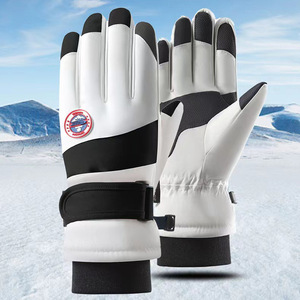 Ski <b>Gloves</b> Unisex Winter <b>Warm</b> Touchscreen Fleece Lining Outdoor Cycling Electric Scooter <b>Gloves</b> - Product Image 4
