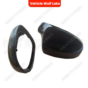 Boîtier de rétroviseur latéral de voiture Vehicle Wolf Lake, noir ABS, côté gauche, pour Volkswagen Passat B6 2006-2011, pièce de rechange - Product Image 3