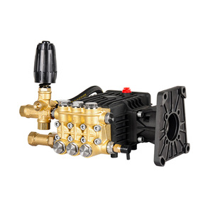 Pompe à piston Shinjuess série 4040G, 4000 Psi, corps en laiton, tête de pompe à eau entraînée par moteur essence/diesel - Product Image 1