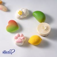 Amande Cookie Crumbs Mousse Dessert Bonbons Biscuit Doux Servir des bonbons plat restaurant avec une bonne qualité à bas prix