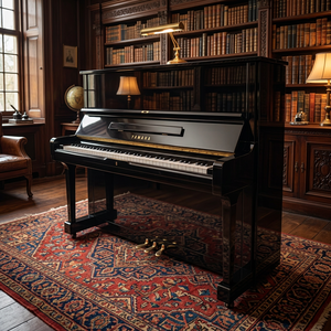 Piano Vertical U1H Usado, Hecho en Japón, para Prácticas, Exámenes y Enseñanza, con Sonido Claro y Brillante - Product Image 1