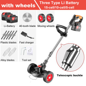 長持ちするバッテリー、軽量設計、調整可能な刈り込みヘッドを備えたコードレス手持ち芝刈り機 - Product Image 6