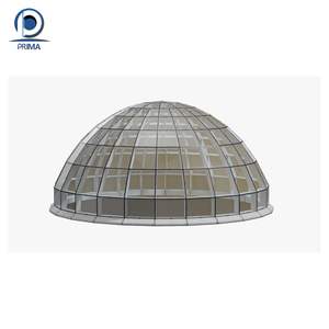 Puits de lumière en verre à structure en acier Prima Cheap, coût d'un dôme en verre à structure en acier - Product Image 5