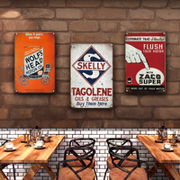 Signes de parking de voiture personnalisables, vintage, décoration rétro, en métal, vintage, signes en étain, 1 pièce