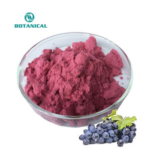 E163 분말 안토시아닌 100% 천연 붉은 포도 껍질 추출물 - Product Image 2