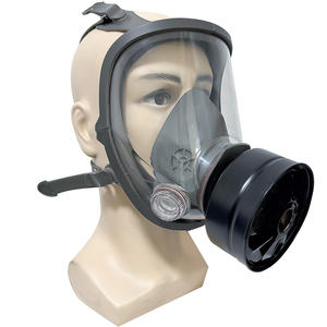 <span class=keywords><strong>Masque</strong></span> à gaz intégral CF6800A avec filtre à charbon actif, respirateur antigaz réutilisable - Product Image 1