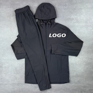 Survêtement de sport d'extérieur pour hommes en gros, coupe-vent pour le cyclisme et la course, personnalisable pour marque jeune - Product Image 1