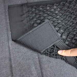 ตาข่ายจัดเก็บของติดผนังแบบมีกาวในตัว กระเป๋าใส่ของแบบพกพาสำหรับท้ายรถยนต์ SUV - Product Image 3