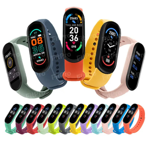M6 Vòng đeo tay thông minh xem thể dục Tracker <span class=keywords><strong>Pedometer</strong></span> Màn hình màu không thấm nước bước đếm đa thể thao chế độ điều khiển từ xa ban nhạc - Product Image 1