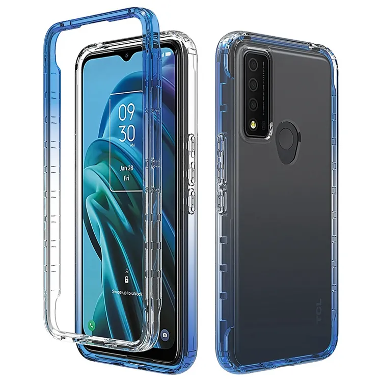 New Popular change color transparent 360 full cover cellphone case in Mobile Phone Bags & Cases for TCL 30 XE 5G 40 XL XE 406