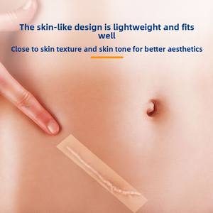 Parche de cicatriz de gel de silicona de grado médico genuino, tiritas de esterilización independientes <span class=keywords><strong>para</strong></span> la prevención temprana de <span class=keywords><strong>cicatrices</strong></span> - Product Image 2