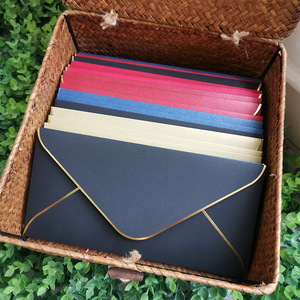 Thẻ quà tặng phong bì tùy chỉnh thiết kế in logo phong bì cho lời mời đám cưới, quà tặng giấy phong bì - Product Image 3