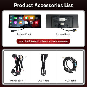 Écran tactile sans fil RoadTop <span class=keywords><strong>12</strong></span>,3 pouces ultra-fin CarPlay AndroidAuto pour <span class=keywords><strong>BMW</strong></span> Série 3 Série 5 E90 E92 E93 E60 E61 2005-2011 CCC CIC - Product Image 6