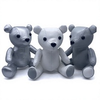Adorable petit ours en peluche créatif, super doux, rembourré en coton PP, articulé
