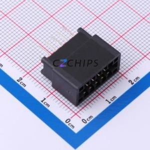 ED10BGFBK Gold Finger Connector Through hole Component (THT),P=2.54mm Connector EDGE SLOT 2.54mm 10P Through Hole - Product Image 1