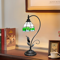 Lampe de bureau de style européen classique et américain rétro, en fer moderne, pour salon, chambre, église, table de chevet