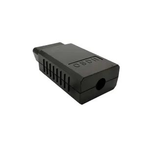 Adaptador de conector macho elm327 obd, adaptador de plug macho obd2 16pin, conector obdii j1962m com conetor macho de gabinete