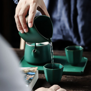 Taza de Cerámica para Servir, Dispensador de Té Triangular, Accesorio Hecho a Mano para el Juego de Té Kung Fu, Origen Dehua, Sin Tapa, para Té de la Tarde - Product Image 2