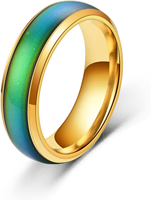 Fine haute qualité Sterling 925 bijoux en argent température matériel humeur bague haute qualité 925 en argent Sterling couleur dames