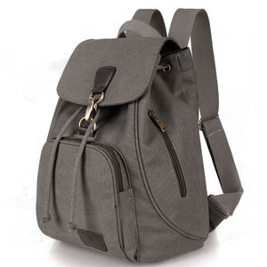 Custom Manufacturers Wholesale New Vintage Tide <b>Girls</b> Outdoor <b>Rucksack</b> Bag Fashion Canvas School Backpack - Product Image 3