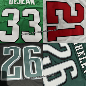 Disesuaikan grosir 1 Ward 8 akan Levis sepak bola Jersey Top dijahit murah seragam sepak bola Amerika Jersey Rugby - Product Image 2
