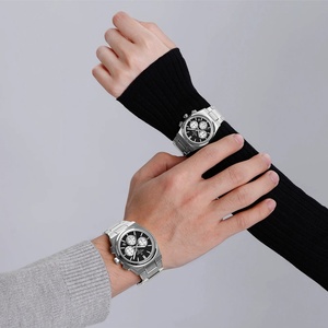 Montre-bracelet à quartz NAVIFORCE pour homme, style décontracté et sportif, avec calendrier, bracelet en acier, étanche, Relogio Masculino - Product Image 2