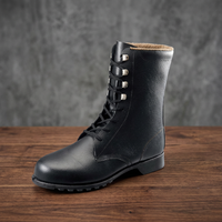 Sepatu Kerja Keselamatan Pria Nikko Kizai Hitam, Ujung Bulat, Baja, Tali, Mesh, Midsole, Lapisan PU, Sol Karet, Jepang, Semua Musim