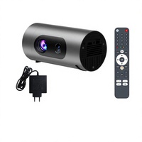 Proyector Portátil Android 14 LED Full HD 720P Compatible con 4K, WiFi 6, 200 ANSI Lúmenes Reales, Sonido Estéreo HIFI, con Carga Tipo C, Venta al Por Mayor