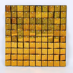 SL210712-1 latar belakang dinding berkilau panel 3D latar belakang payet pesta pernikahan emas Glitter latar belakang ulang tahun <span class=keywords><strong>Shower</strong></span> pengantin - Product Image 3
