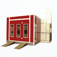 Nouvelle cabine de peinture automobile OKEAH E2355 avec chauffage électrique et éclairage LED pour atelier 4S