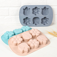 Moule à gâteau en silicone pour muffins et gelée de chocolat, antiadhésif, réutilisable, compatible lave-vaisselle et four