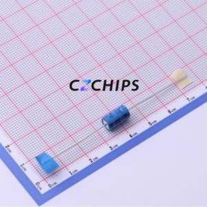 Condensateur électrolytique en aluminium à montage traversant MAL202138339E3, D6xL10mm 33uF 20% 63V 140mA-10kHz - Product Image 1