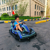 Karting électrique individuel pour le divertissement commercial, karting pour enfants et adultes, course de karting pour parc d'attractions à thème urbain