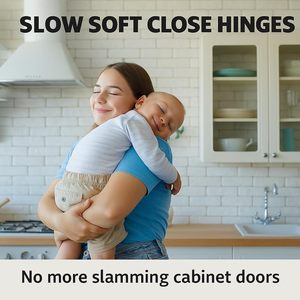 Cerniera <span class=keywords><strong>per</strong></span> armadietto Topcent tavolo pieghevole da cucina <span class=keywords><strong>mobili</strong></span> in acciaio inossidabile cerniera <span class=keywords><strong>per</strong></span> porta dell'armadio con chiusura ammortizzata - Product Image 4