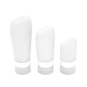 Silicone rỗng ống mềm 38ml 60ml 90ml Du Lịch Mỹ phẩm kem dầu gội sữa tắm chai với bơm nhựa PET PP chất liệu - Product Image 3