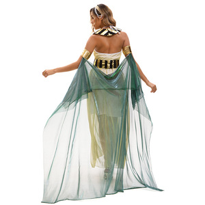 Disfraz de Faraón Egipcio y Cleopatra de Yi Xiaoyi, Conjunto de Disfraces Unisex para Adultos, Traje de Cosplay para Halloween - Product Image 4