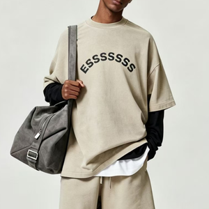 T-shirt en coton personnalisé pour hommes, qualité supérieure, vente en gros, unisexe, uni, qualité exceptionnelle - Product Image 2