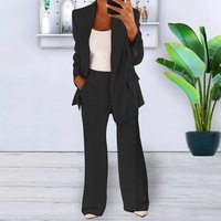 Ensemble de costume pour femmes, blazer tendance, 2 pièces, nouveau style de blazer pour femmes, vêtements de bureau pour femmes